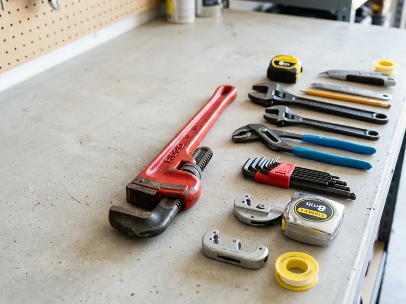 Professional plumbers in Reeds, MO equipped with top-tier tools for residential and commercial plumbing services.